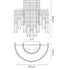 Maddie Chrome & Crystal Wall Lamp 2 Light